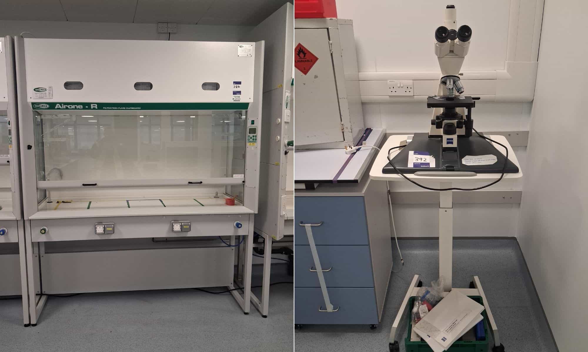 Nearly 300 lab equipment lots from former Haleon site go under the hammer