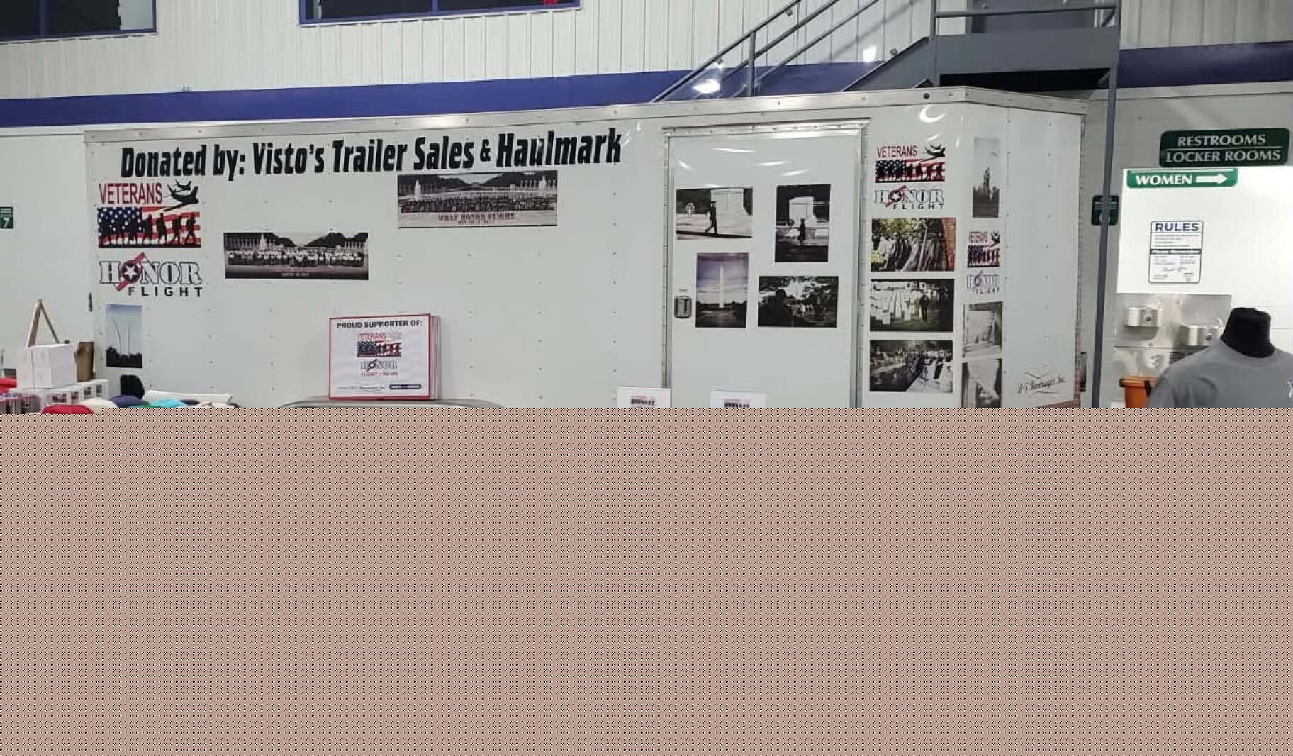 Man charged with stealing Honor Flight trailer, destroying merchandise