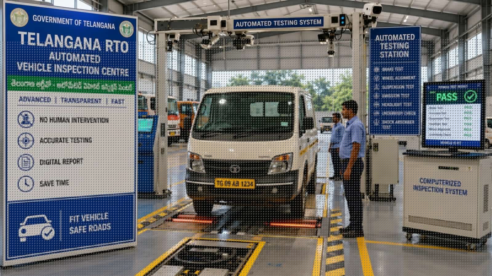Telangana to replace manual vehicle fitness inspections with machine tests; check how it works