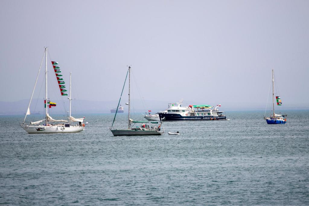 Flotilla activists approach Gaza and say they are ready for a possible Israeli interception