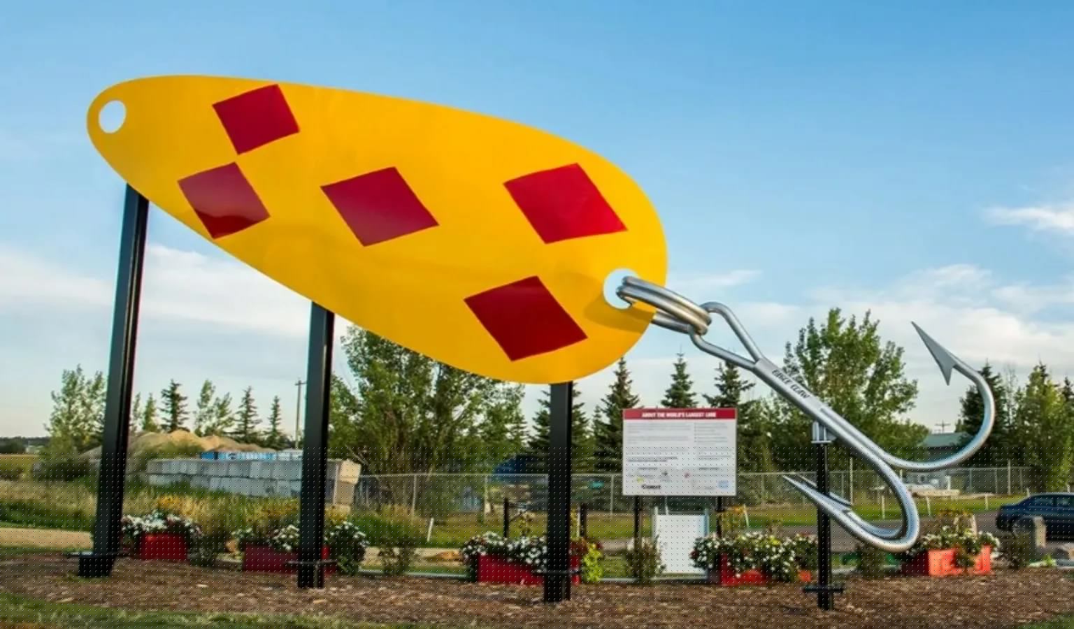 World’s Largest Fishing Lure: Lacombe’s Massive Catch
