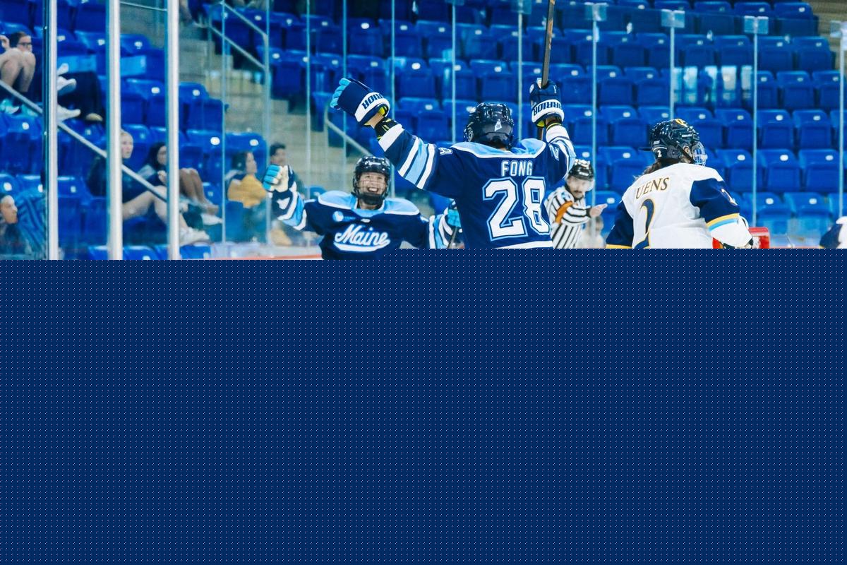 Maine Women’s Ice Hockey Team Falls to #10 Quinnipiac 4-3 in OT
