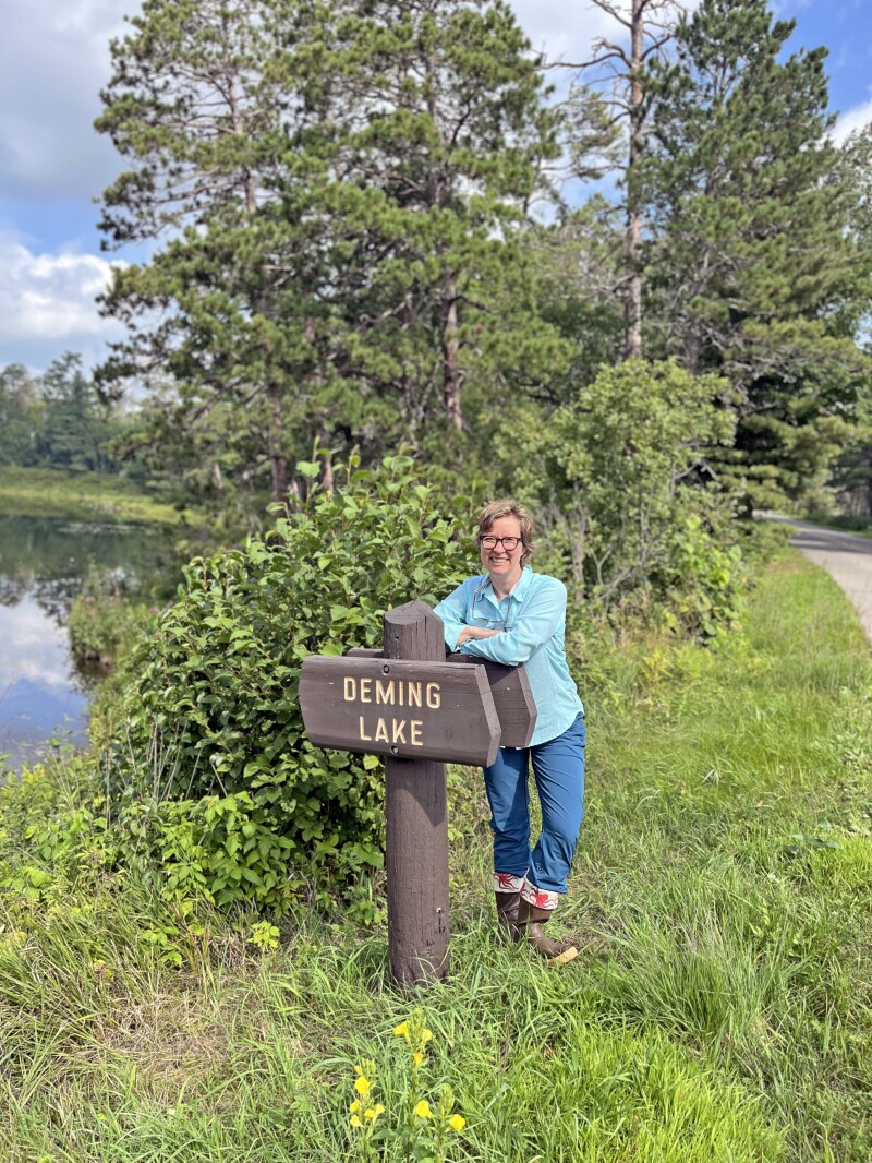 Unique lake in Itasca State Park reveals earth's deep past