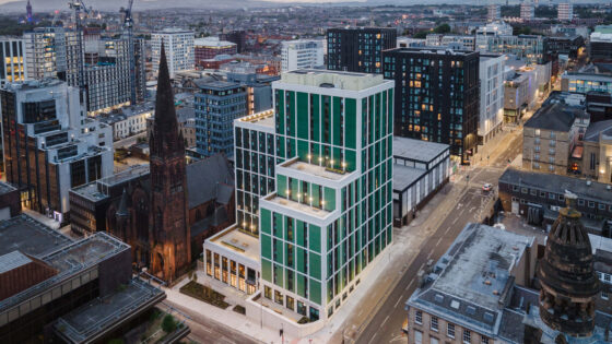 Hawkins\Brown completes 321-bed Glasgow student housing block