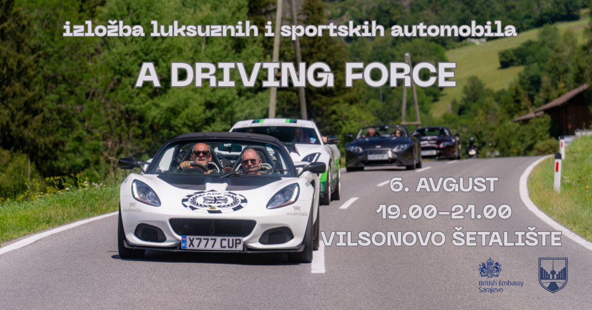 Izložba luksuznih i sportskih automobila - A Driving Force sutra na Vilsonovom šetalištu