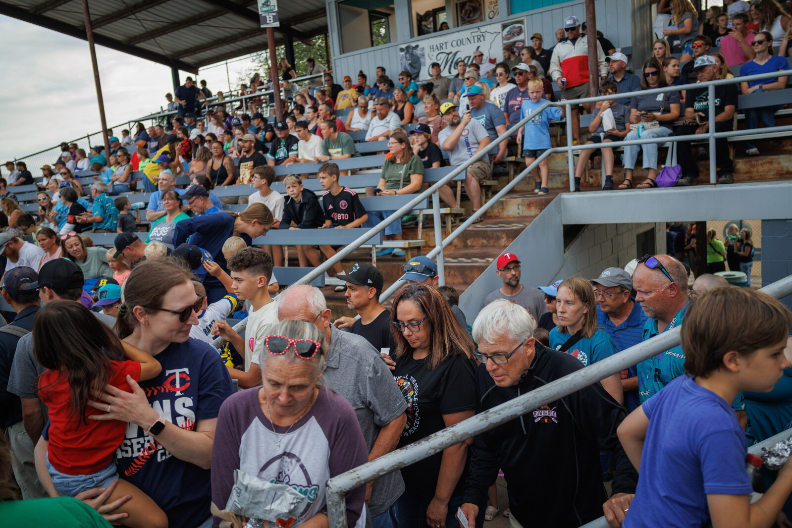 Photos: Fans gather for final Honkers game at Mayo Field on Aug. 7, 2026