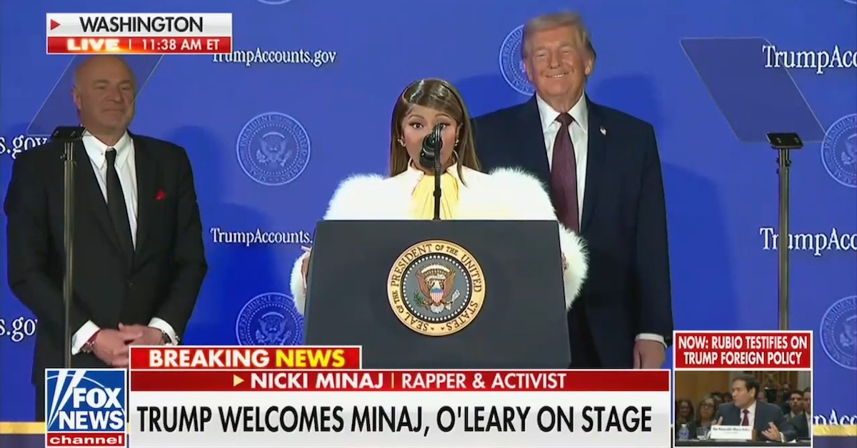 ‘The President’s #1 Fan’: Nikki Minaj Gushes Over Trump and Slams Critics for ‘Bullying’ Him