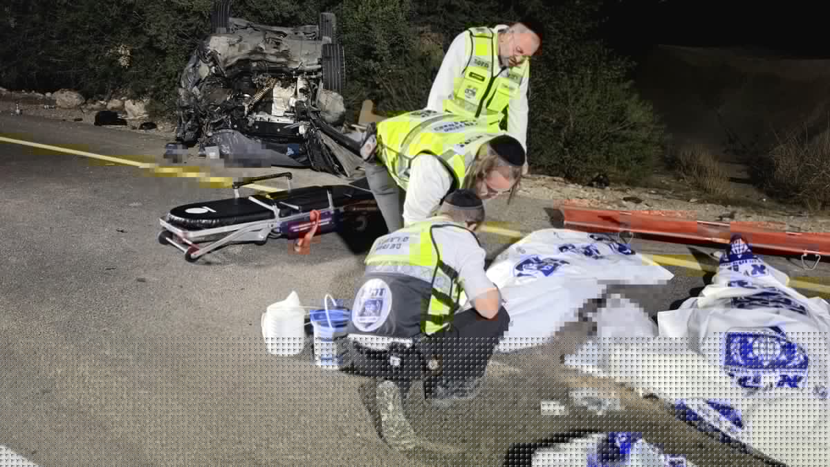 Rabbi Meir Turgeman Killed in Head-On Collision Near Beit Shemesh, Leaving Nine Children