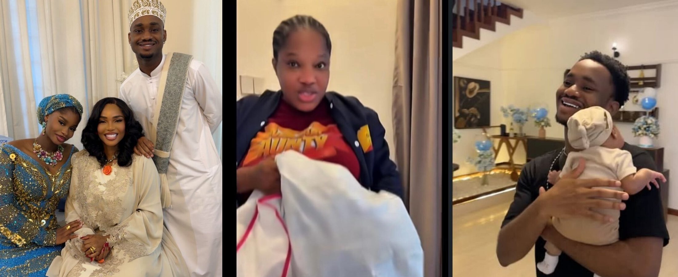 Actress Toyin Abraham Flies Into Tanzania for Baby Rakeem Mkambala’s 40th-Day Celebration