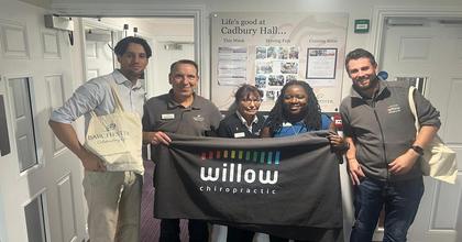 North Somerset care home hosts spinal health session for residents
