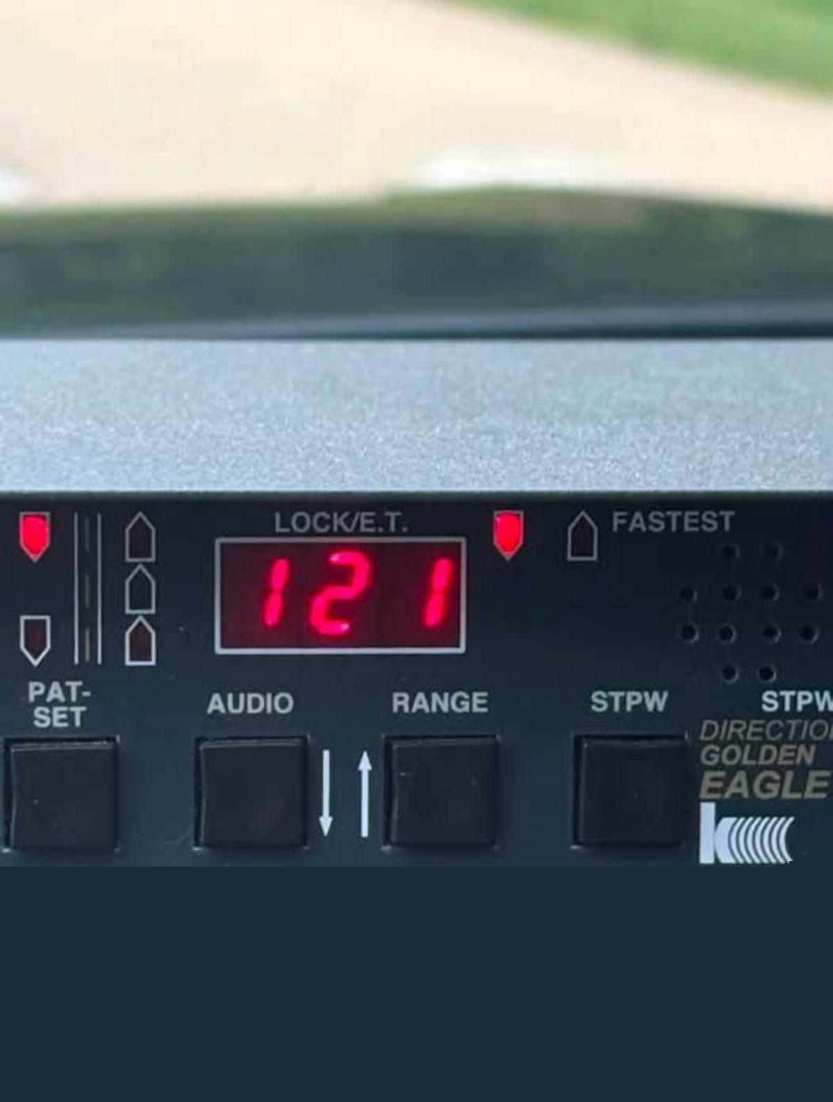 Dixon Driver Clocked At 121 MPH On Route 2