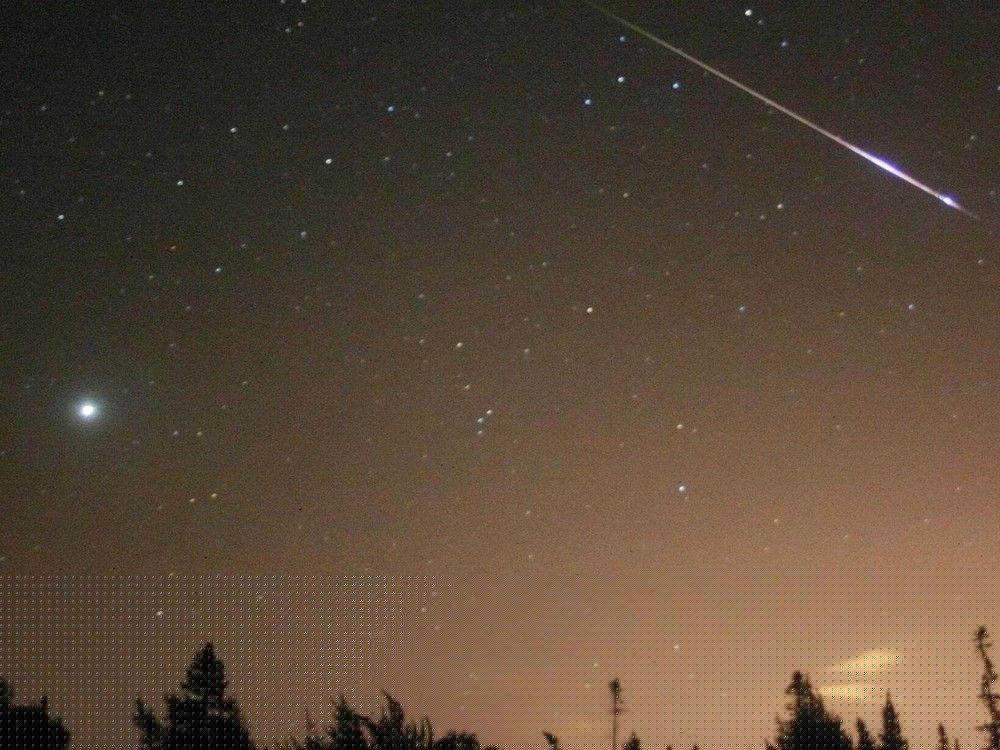 Heads up! Perseid passing through
