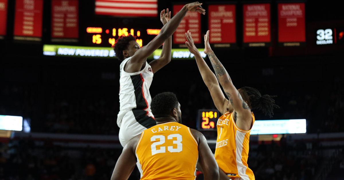 Georgia basketball falls in an overtime thriller to Tennessee