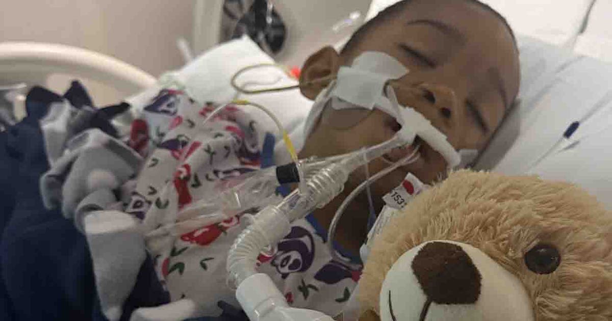 Family shares photo of 6-year-old hospitalized after camp near-drowning