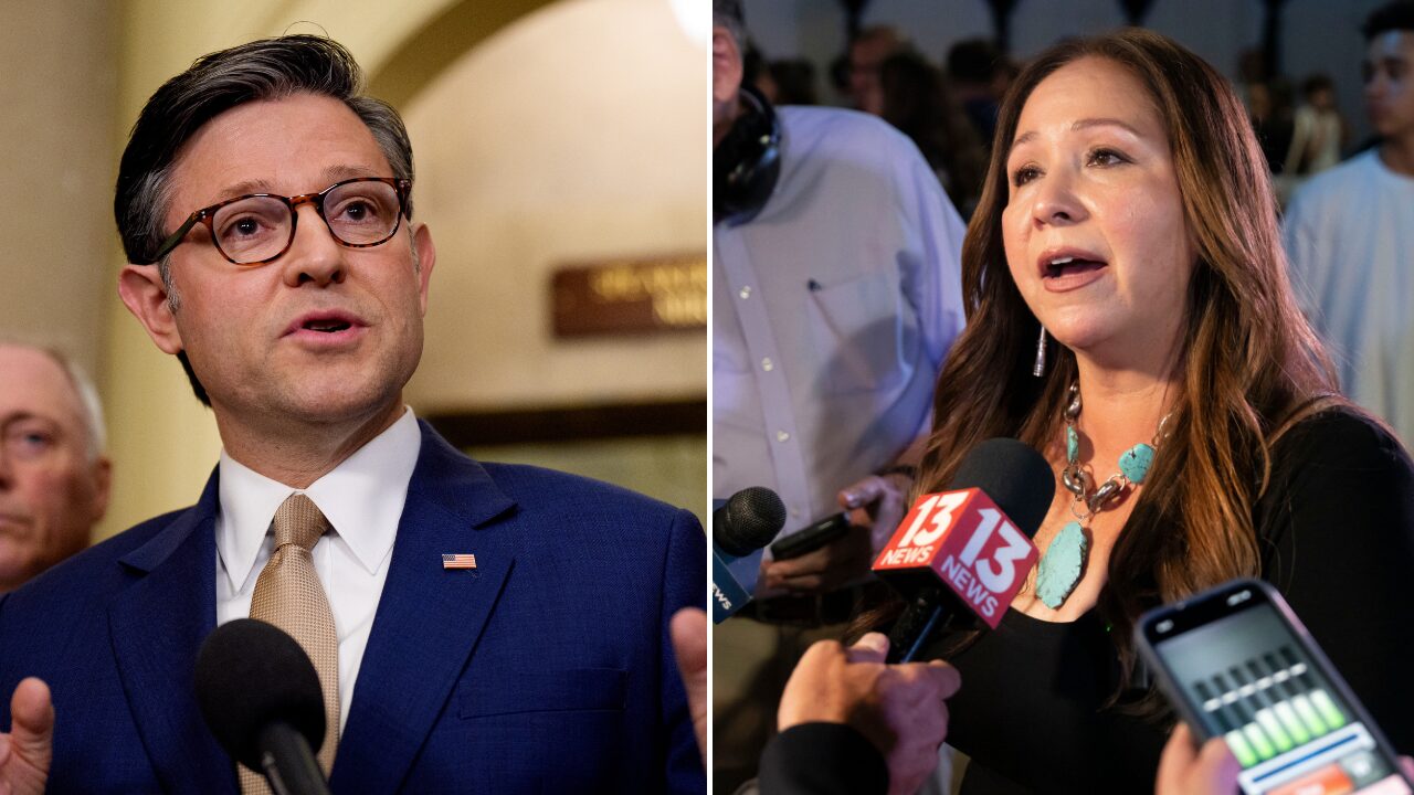 House Speaker Mike Johnson announces Adelita Grijalva will be sworn in next week