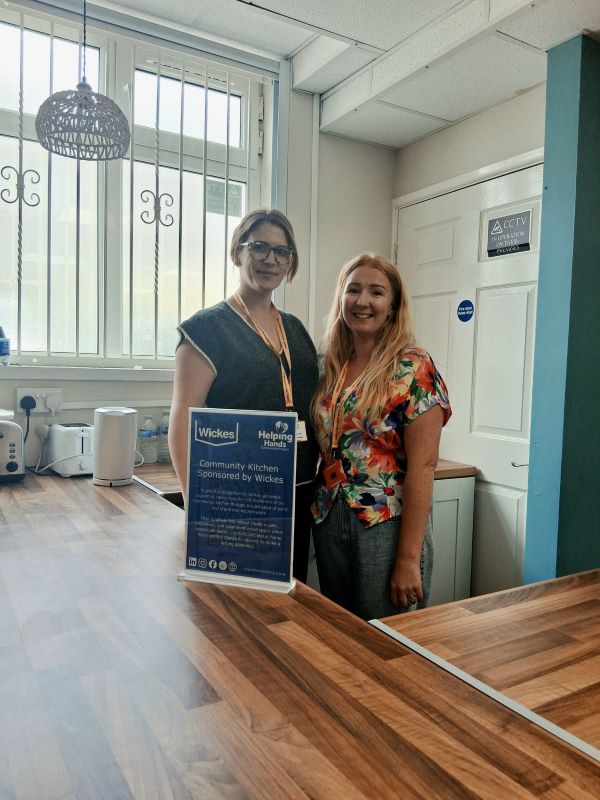 Helping Hands in Leamington has kitchen makeover