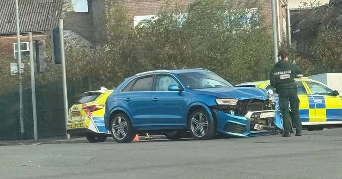Live updates as police and paramedics at Stoke-on-Trent crash