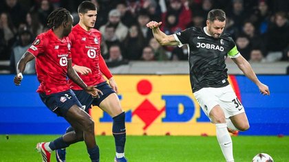 Europa League: 0:1 in Lille: Freiburg verteidigt sich ins Achtelfinale