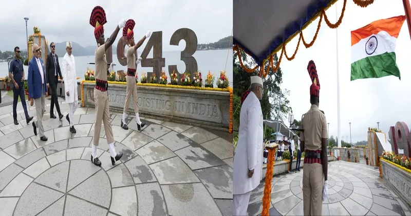 VP Radhakrishnan launches Har Ghar Tiranga in Andaman & Nicobar; Recalls how Netaji liberated island from British rule