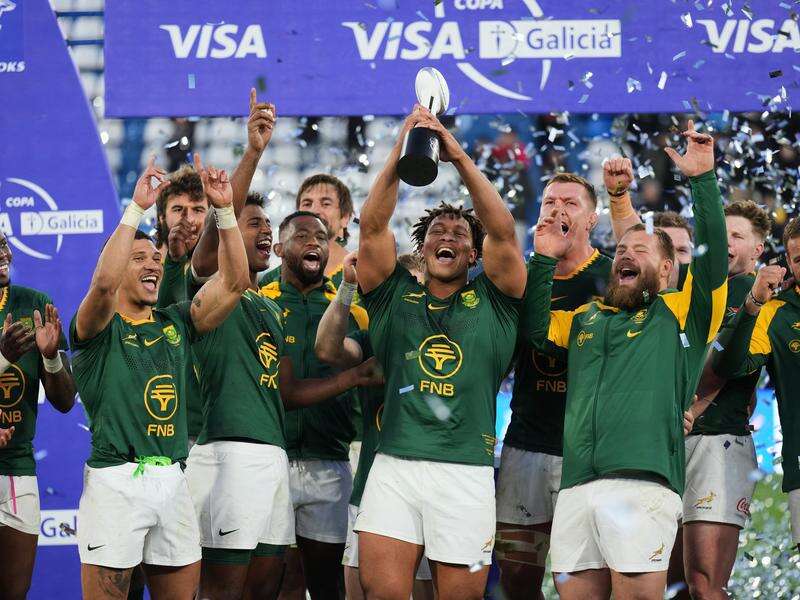 Skipper limps off as Springboks edge out Argentina