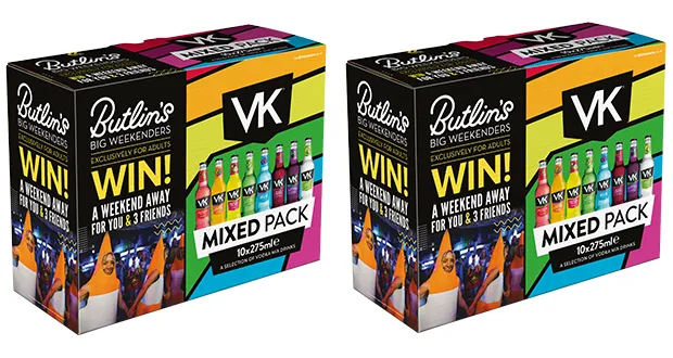 VK partners with Butlin’s Big Weekenders