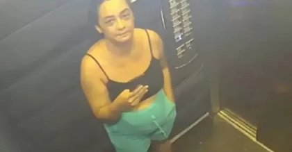 Vídeo: corretora assasinada em Caldas Novas diz que levou cotovelada de síndico