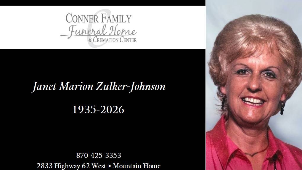 Janet Marion Zulker-Johnson, 90, Mountain Home (Conner)