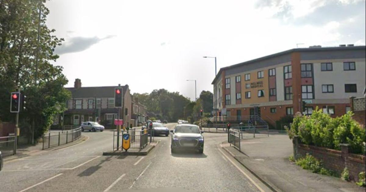 Casualty cut out of vehicle after two injured in crash at junction