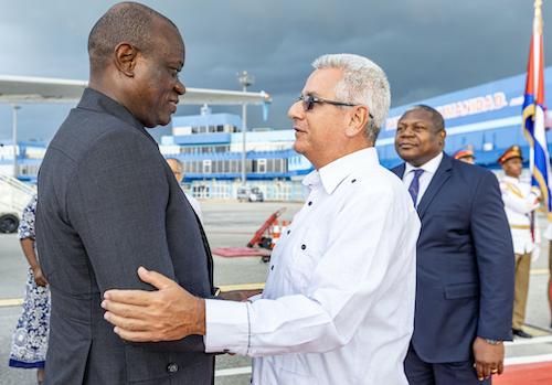 Le Chef de l'État séjourne à Cuba à l'occasion d'une visite de travail et d'amitié