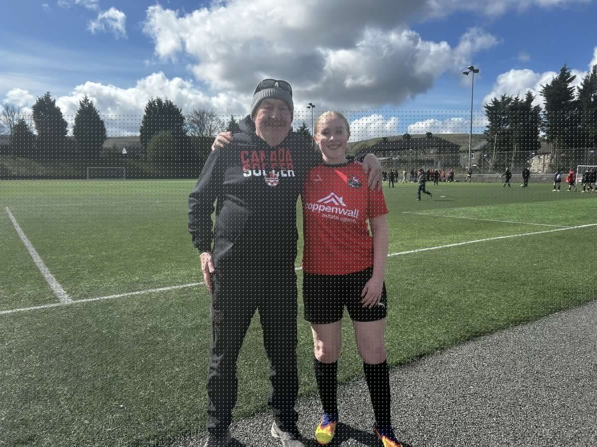 Local soccer coach's family reunion in the UK