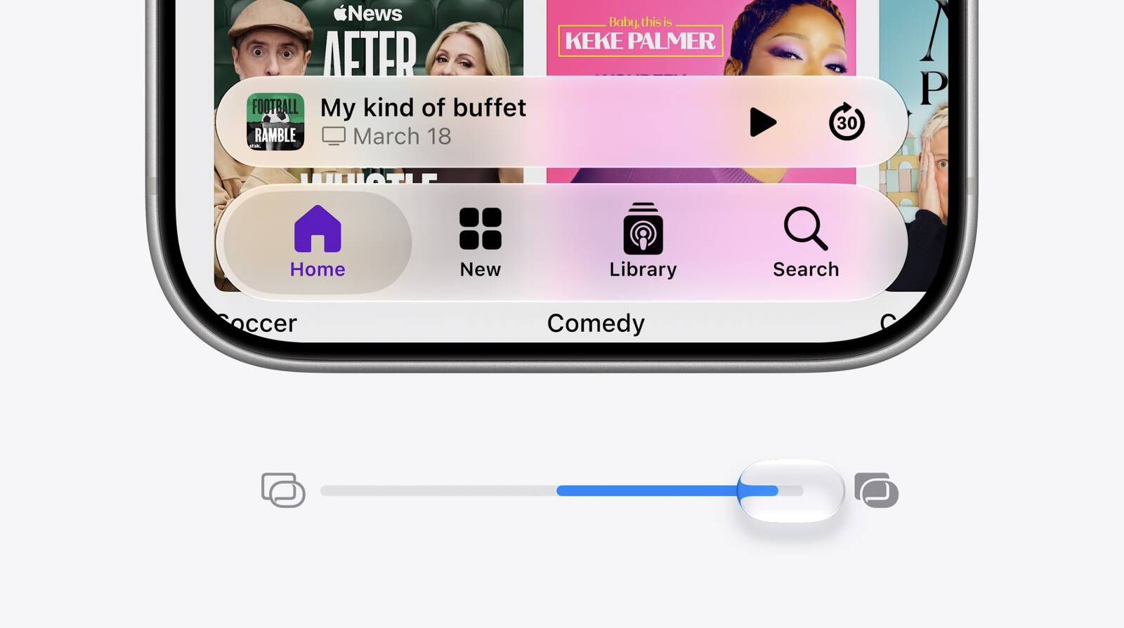 iOS 27: Tone Down Liquid Glass Transparency