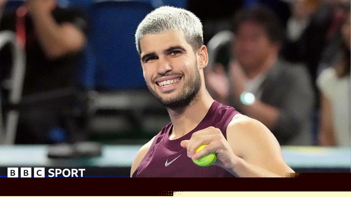 Alcaraz wins eighth title of season in Tokyo