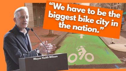 Comment on Mayor Wilson: ‘We have to be the biggest bike mode city in the nation’ by Andrew