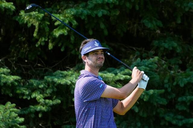Beau Hossler, Michael Brennan share Wyndham Championship lead