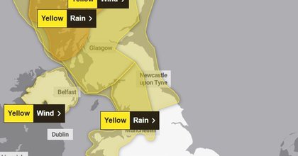 Weather warning extended as Storm Amy looms