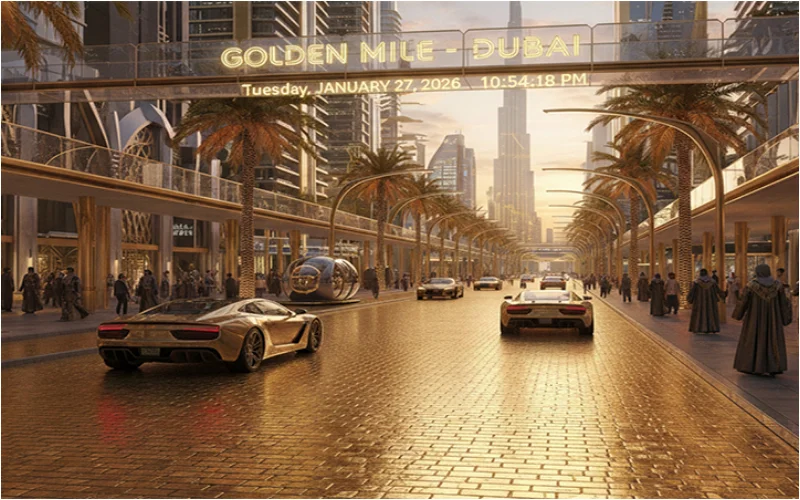 Dubai to build world’s first street made of gold