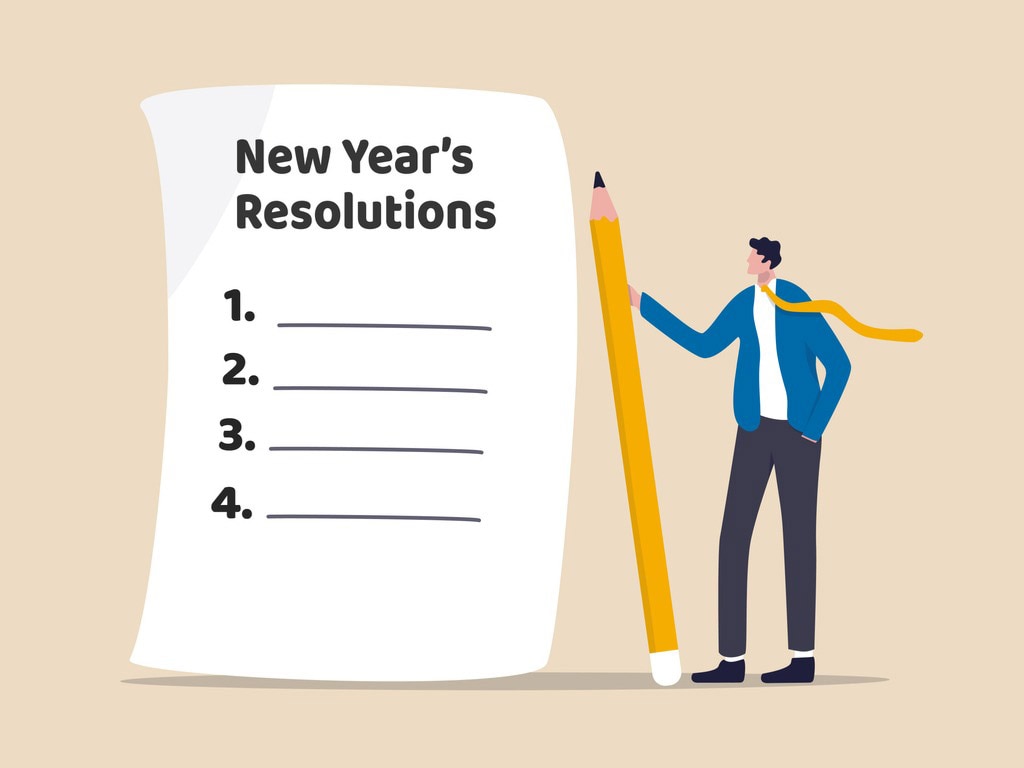 Five ways to keep your New Year resolutions