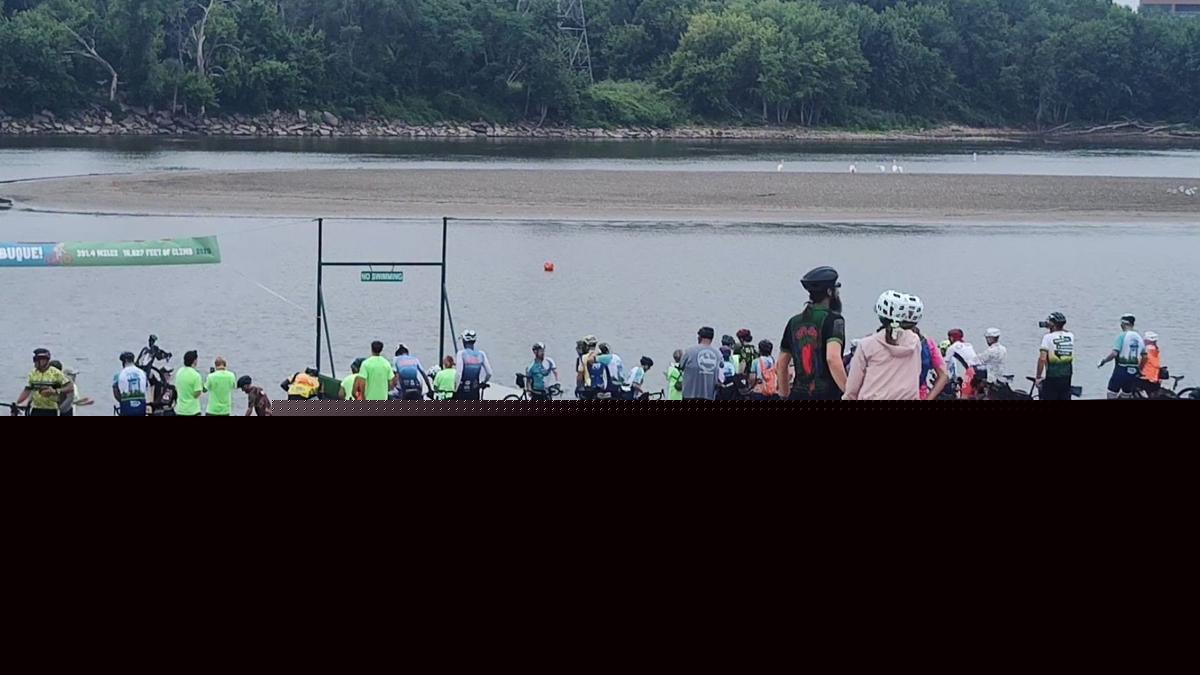 RAGBRAI Riders Zoom Through Dubuque, Conclude 400+ Mile Journey (PHOTOS)