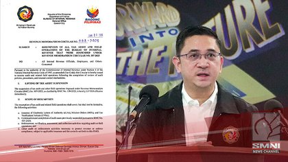 BIR inalis na ang suspensiyon ng Letter of Authority; Reporma vs korapsiyon, ipinatupad