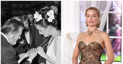 Margot Robbie Stuns in Liz Taylor’s Legendary $8M Taj Mahal Necklace