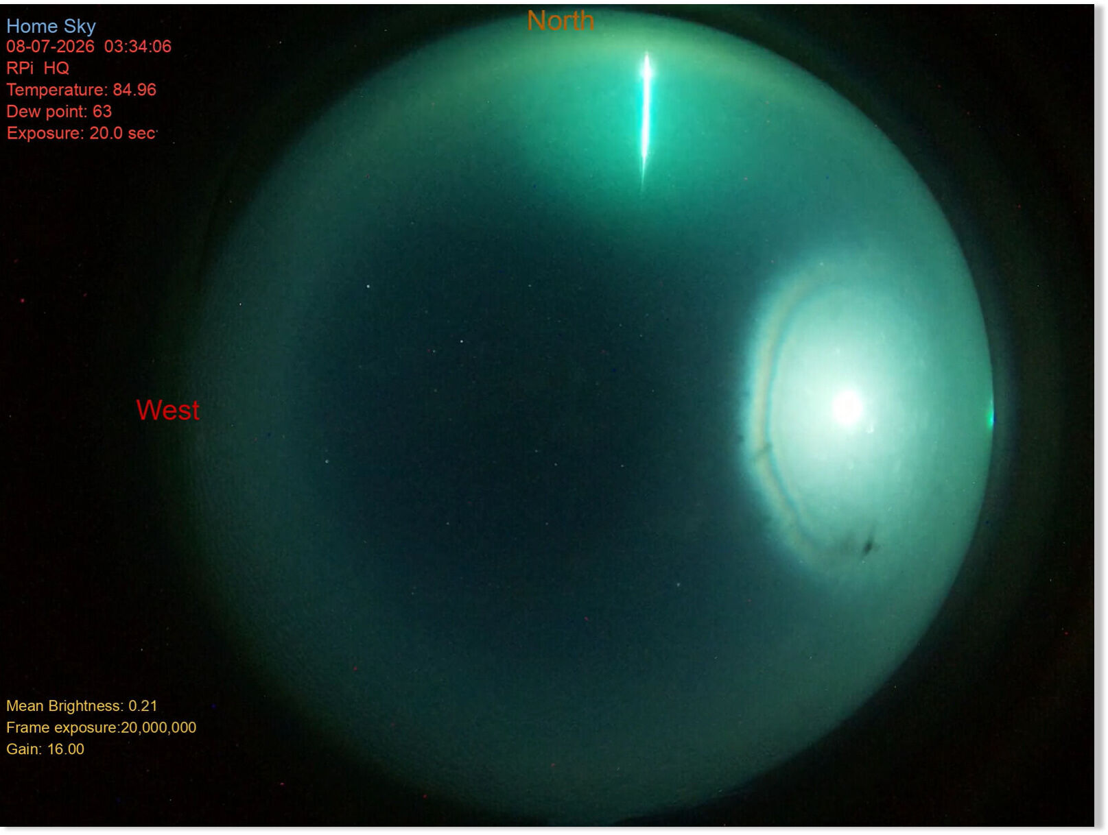 Meteor fireball over Illinois and 4 other states on August 7