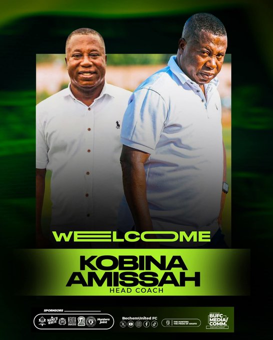 My mission is to stabilise Bechem United- Kobina Amissah