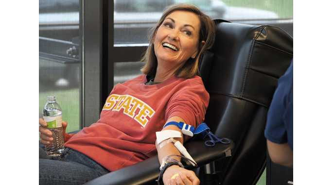 Governor Urging Iowans to Donate Blood During Shortage