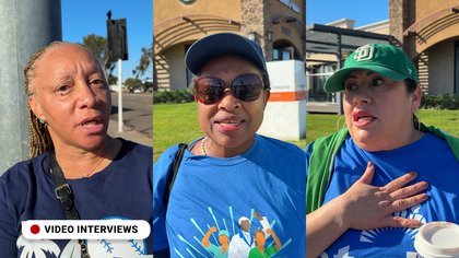 Kaiser workers join call for national strike, while union holds them back