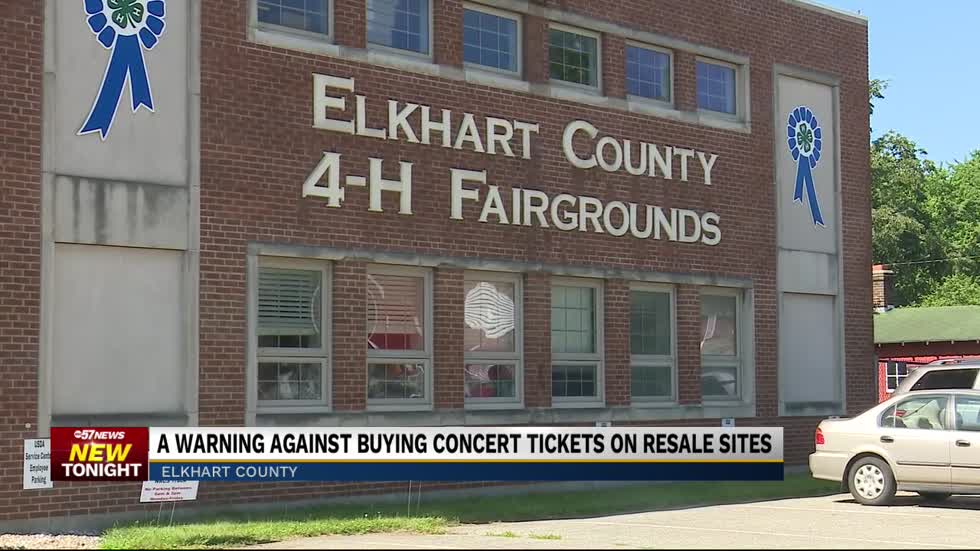 Elkhart County fair officials warn of concert ticket scams and resellers