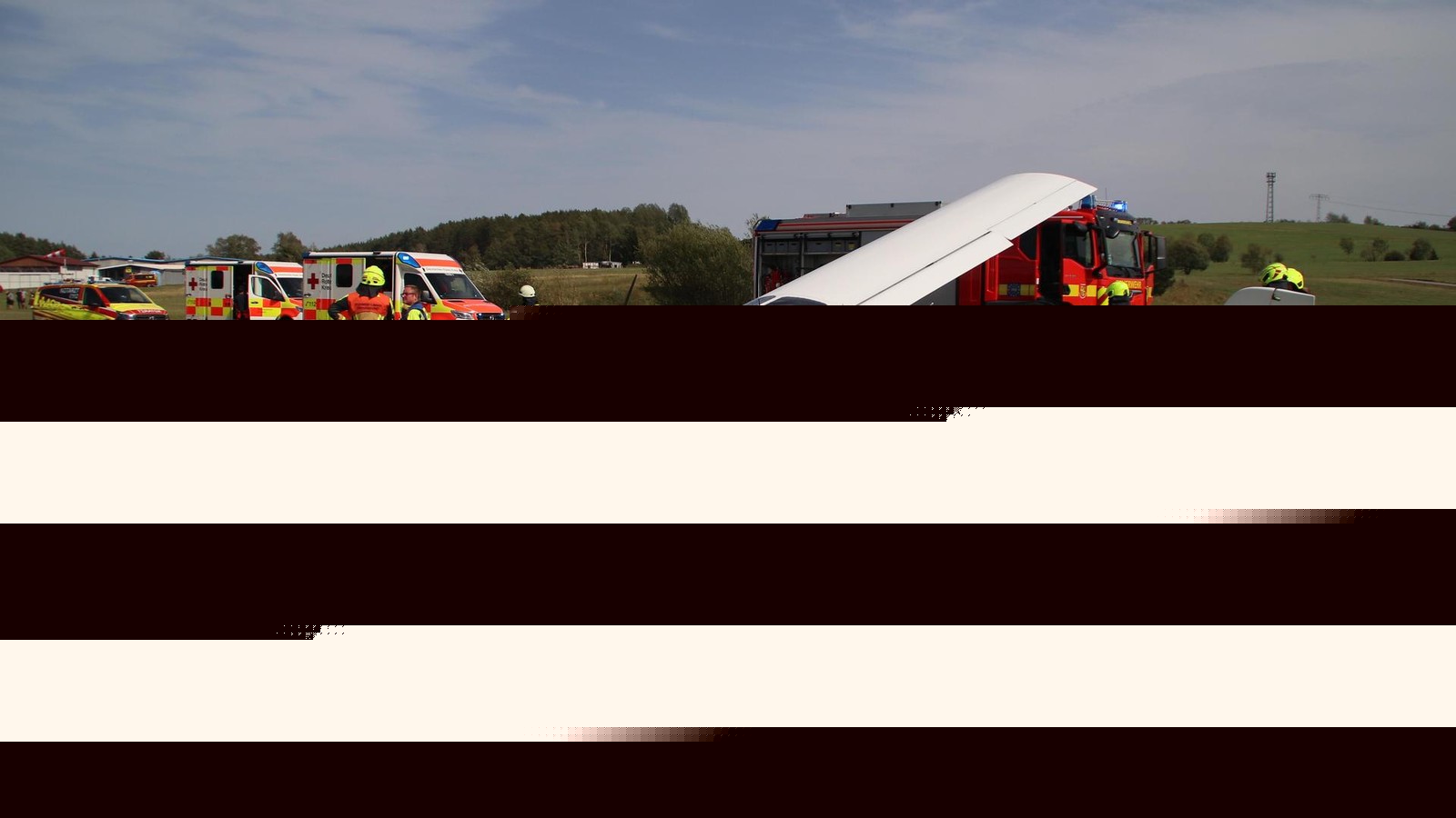 Flugzeug verliert Rad: Notlandung im Ilm-Kreis