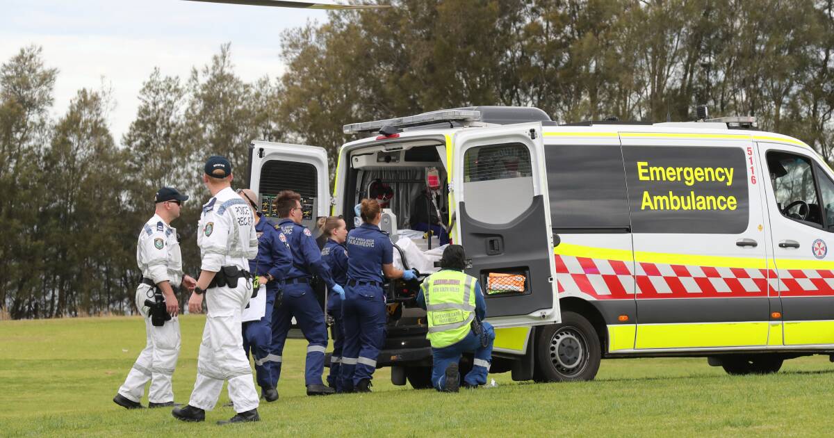 Man in 60s in critical condition after falling from roof in Koonawarra