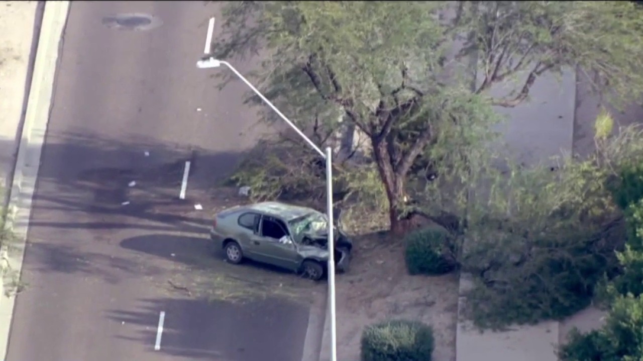 Scottsdale driver dies after crashing into tree
