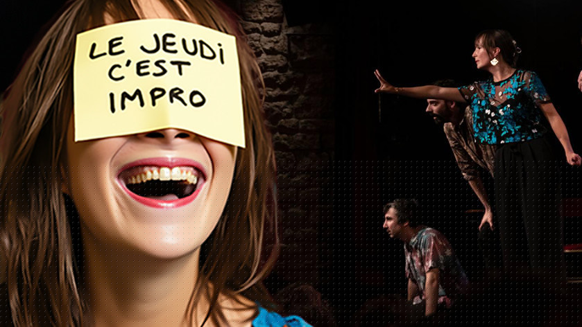 Succès à Paris : après une série de complets, Le jeudi c’est impro revient le 15 octobre avec des stars de l'improvisation théâtrale !
