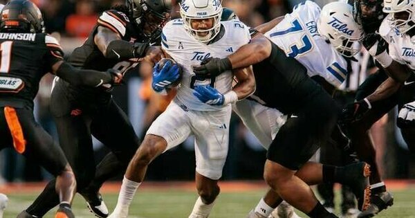 Dominic Richardson, Tulsa earn rare win over reeling Oklahoma State